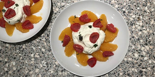 Der skal både bruges fileter og skal af appelsinerne