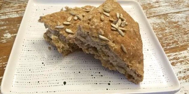 Sådan ser brødet ud indeni.