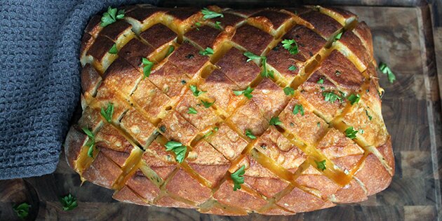 Den smeltede ost er ikke til at stå for.