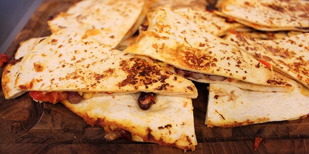 Den mexicanske toast går rent ind herhjemme. Mums.