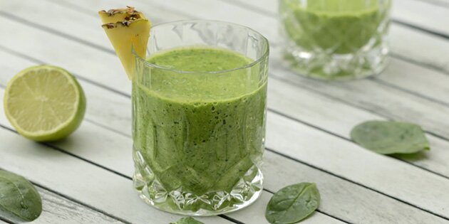 Skyr er med til at gøre greenien dejligt cremet.