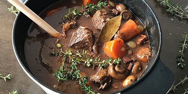 Denne opskrift på Boeuf Bourguignon er bedre end Julia Child og Spise med Price tilsammen