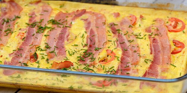 Det hele laves i ét fad, så der er minimal opvask.