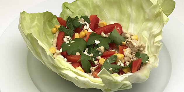 Hvis man vil være vegetar et par dage om ugen, kan denne opskrift anbefales