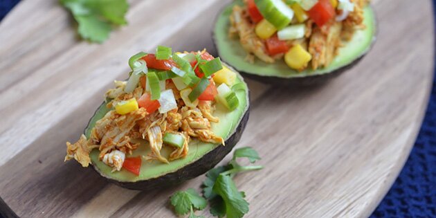 Farverige og proppet med gode ting - de er en perfekt forret, frokost eller aftensmad.