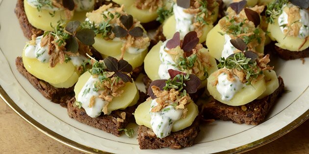 De lækre kartoffelmadder er nemme at lave med denne opskrift.