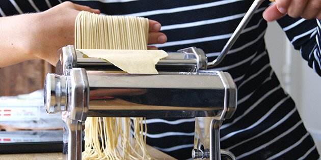 Frisk pasta er super sjovt at lave