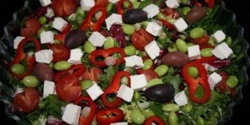 En herlig og flot salat.