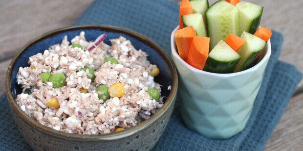 Sund dip til grøntsagsstænger