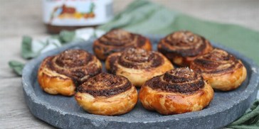 Super nemme og vanedannende Nutella-snegle.