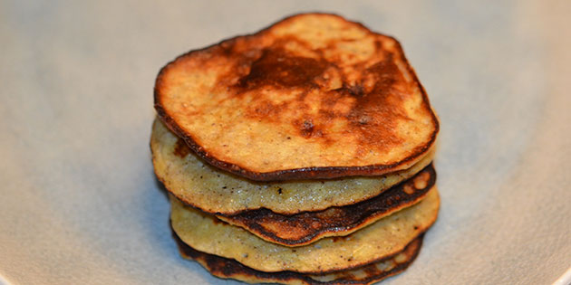 bananpandekager uden mel og sukker