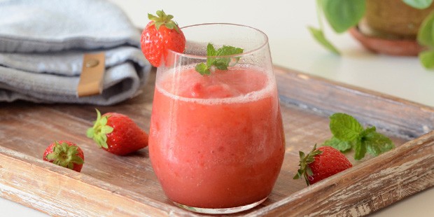 GT'eren har fået et lækkert twist i form at friske jordbær.