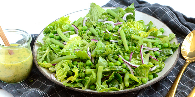 Sprød og frisk og samtidig nem at lave.