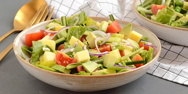Smidighed Fremragende Robust Rigtig god salat til laks