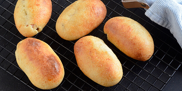 Smukt gyldne og ligner brød selvom de er uden kulhydrater og glutenfri