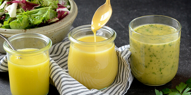 Dressing salat på 2 minutter