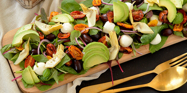 Avocado og artiskok hæver salaten til nye højder