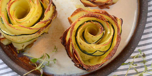 De sprøde kanter skaber de lækreste kartofler til nytårsaften.