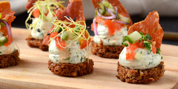 Spirer pynter super flot på snacksene, så de er ekstra nytårs egnede