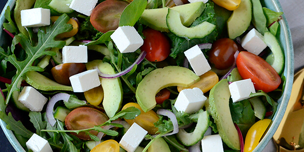 Feta gør sig godt i salaten