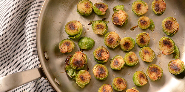 Det giver en rigtig god smag, når de ristes på panden.