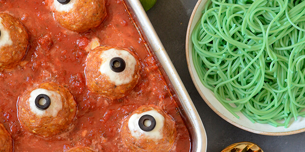 Halloween retten ser creepy ud, men det smager virkelig godt og er nemt at lave.