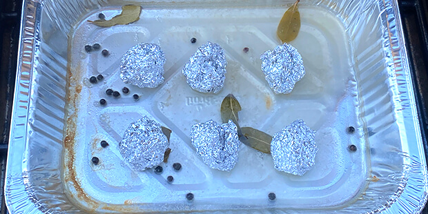 Den lækreste saftige flæskesteg lavet på grill