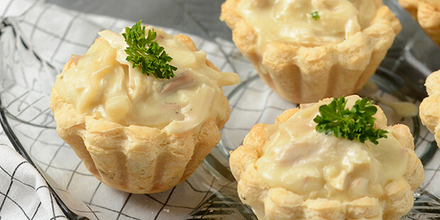 Fyldet kan sagtens fryses ned, så lav bare lidt ekstra.