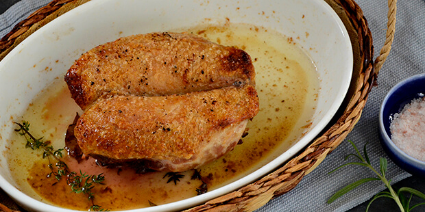 Det er en super nemt måde at stege and på