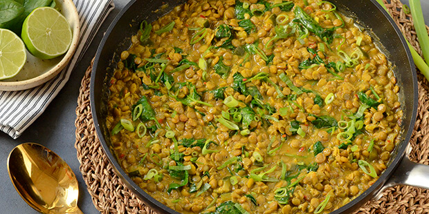 Linsegryden er et perfekt hverdagsmåltid, for det er nemt og hurtigt.