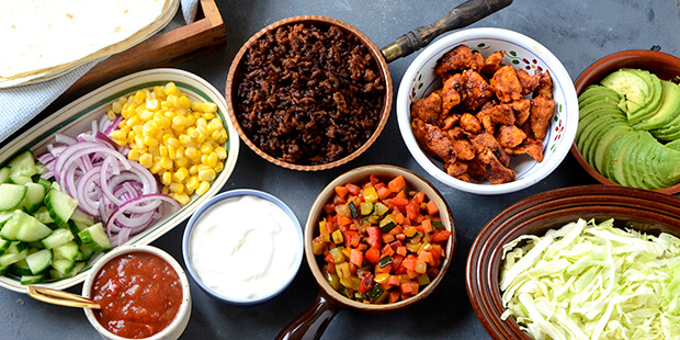 Her kan du se de forskellige slags fyld