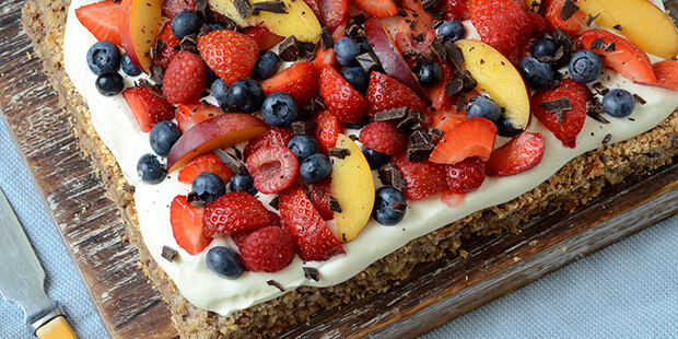 Man forstår godt, at den her kage er et stensikkert hit