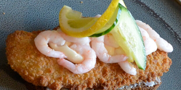 Stjerneskud med rejer