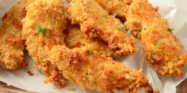 Crispy chicken i airfryer