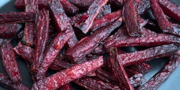 Bagte rødbeder i airfryer