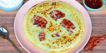 Hollandske pandekager som de laves i Amsterdam