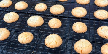 Glutenfri makroner med mandelmel