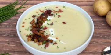 Nem kartoffelsuppe uden porre
