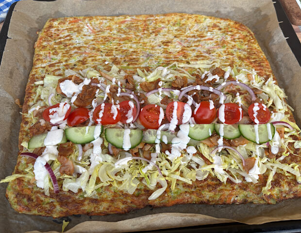 Fyld til spidskålswrap